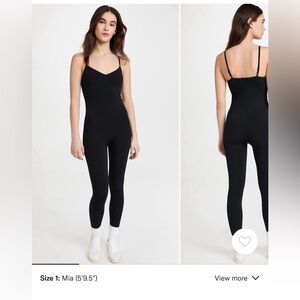 Hatch Black Maternity Jumpsuit